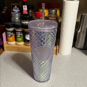 Crystal Starbucks Tumbler with Straw